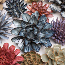Load image into Gallery viewer, Chive Home Decor - Home Accent Ceramic Flower Navy Sorbet Peony
