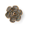Chive Home Decor - Home Accent Ceramic Flower Wall Art Blue Green Cabbage Flower