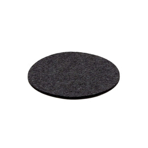 Graf Lantz Kitchen & Bar Charcoal Round Merino Wool Felt Trivets