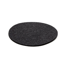 Load image into Gallery viewer, Graf Lantz Kitchen &amp; Bar Charcoal Round Merino Wool Felt Trivets
