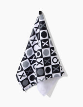 Load image into Gallery viewer, Geometry Towels Checkered XOXO Tea Towel
