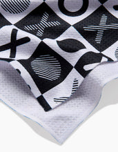 Load image into Gallery viewer, Geometry Towels Checkered XOXO Tea Towel
