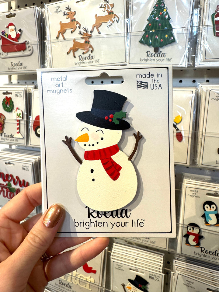 Roeda Studio Magnet Cheery Snowman Magnet
