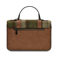 Load image into Gallery viewer, Islander UK Chestnut Tartan Large Satchel
