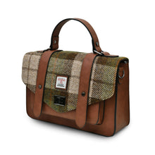 Load image into Gallery viewer, Islander UK Chestnut Tartan Large Satchel
