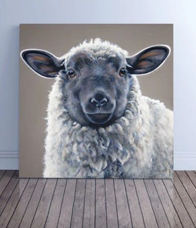 Steel Cow LLC Canvas Print Chloe – Canvas Wall Art Print