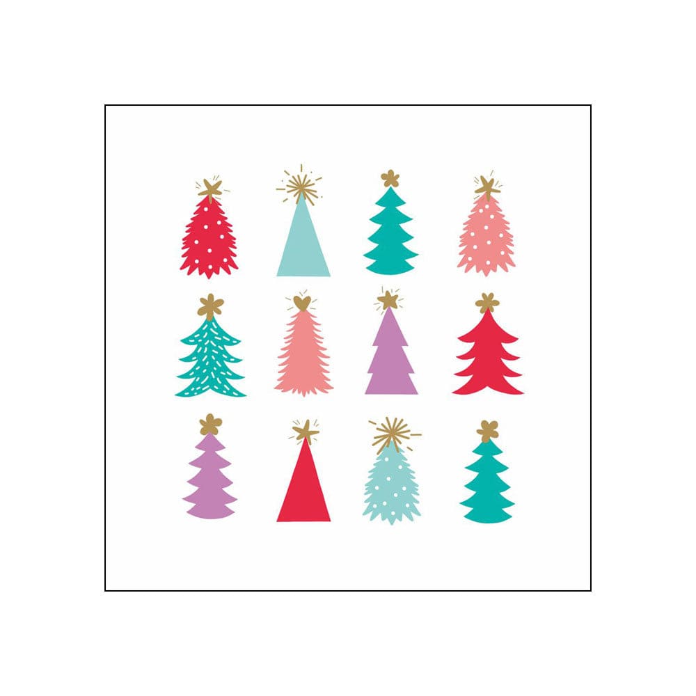 Paperproducts Design Paper Napkins Christmas Delight Beverage Napkins