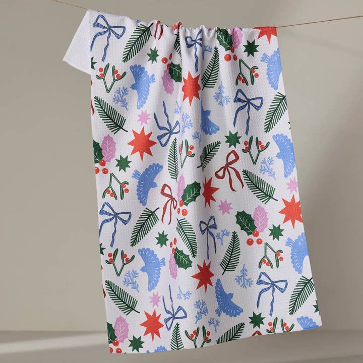 Geometry Tea Towel Christmas Garden Party Tea Towel