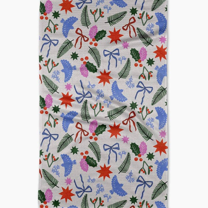 Geometry Tea Towel Christmas Garden Party Tea Towel
