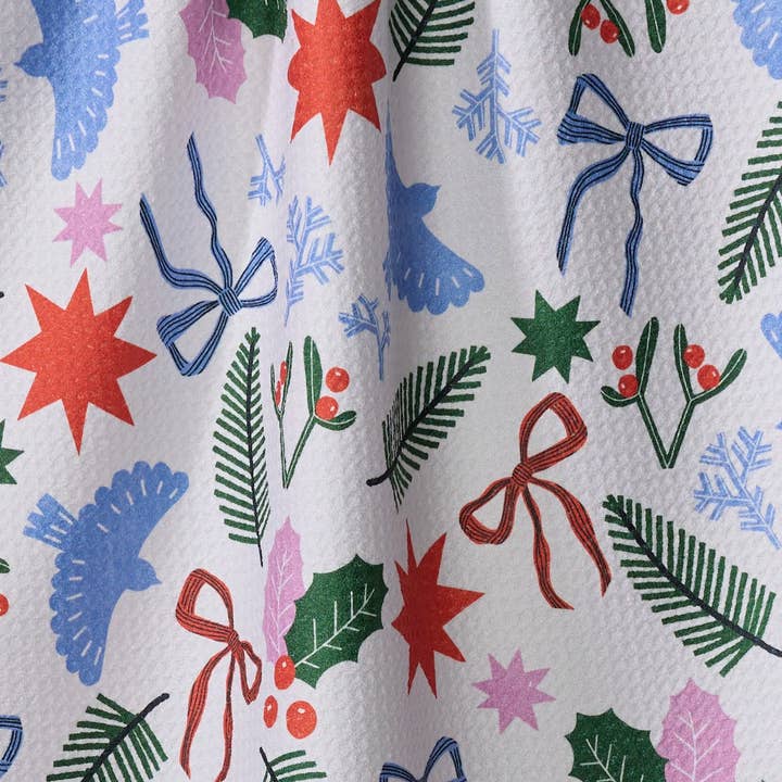 Geometry Tea Towel Christmas Garden Party Tea Towel