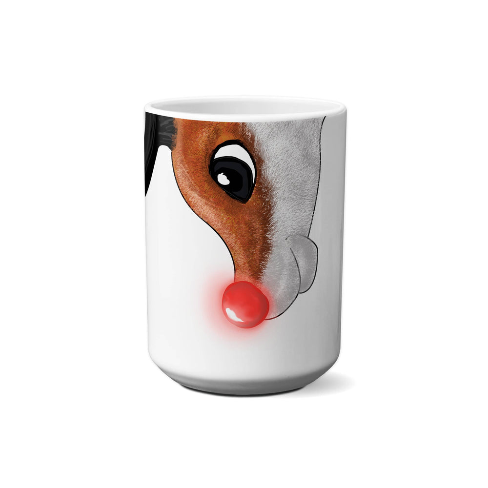 American Brand Studio Coffee Mug Christmas Reindeer Snout Mug – 15 oz