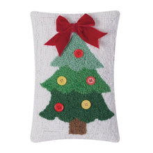 Load image into Gallery viewer, Peking Handicraft Christmas Tree Ribbon Hook Pillow
