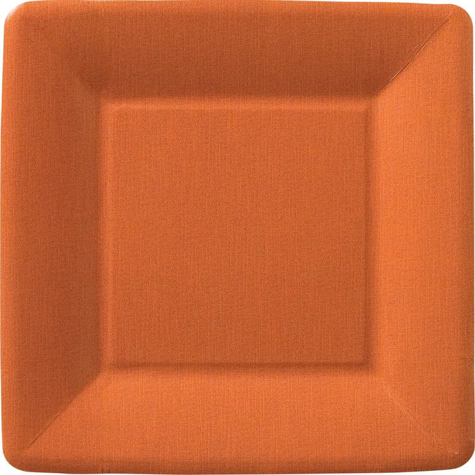 Boston International Plate Classic Linen Terracotta 7