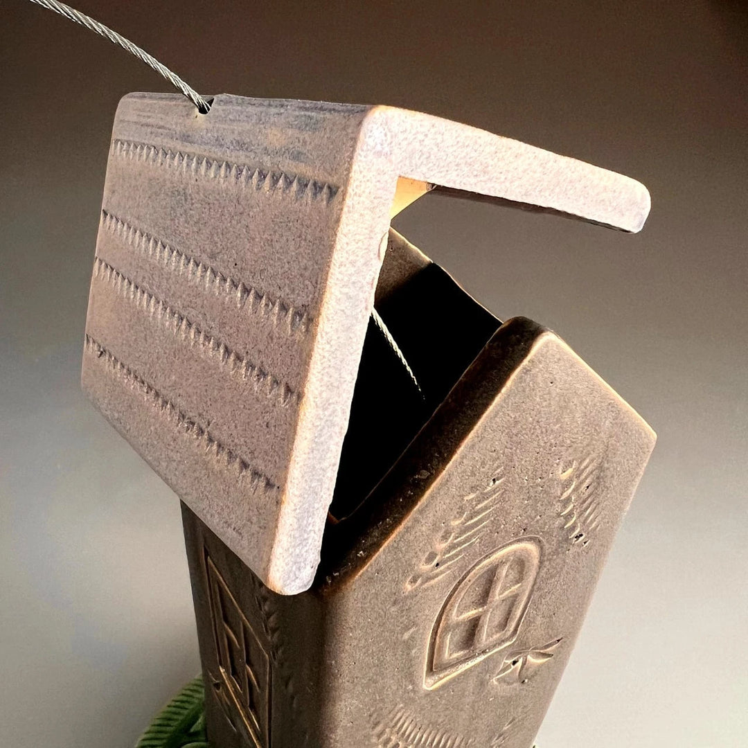 Spooner Creek Clay House Bird Feeder