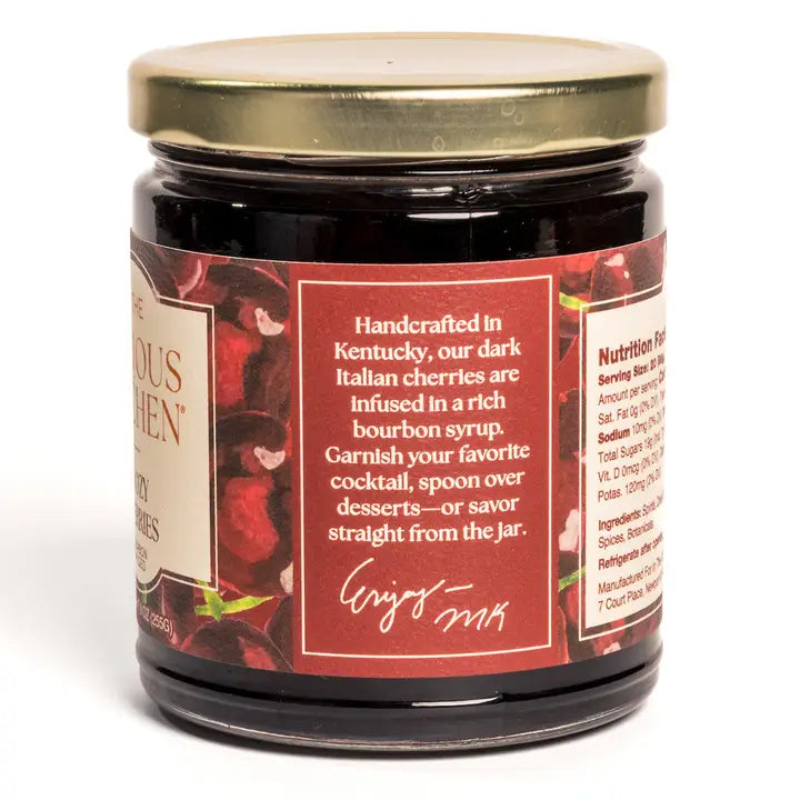 In the Curious Kitchen Home Decor - Kitchen Gourmet Entertaining - Food Cocktail Cherries