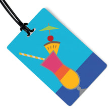 Load image into Gallery viewer, R. Nichols Luggage Tag Cocktail Luggage Tag
