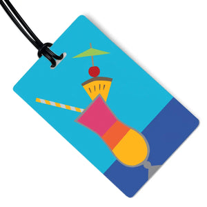 R. Nichols Luggage Tag Cocktail Luggage Tag