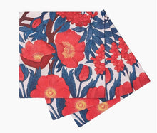Load image into Gallery viewer, Rock Flower Paper Home Decor - Linens Cocktail Napkin Icelandic Poppies
