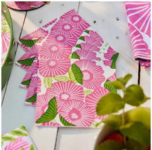 Load image into Gallery viewer, Rock Flower Paper Home Decor - Linens Cocktail Napkin Poppy Papover
