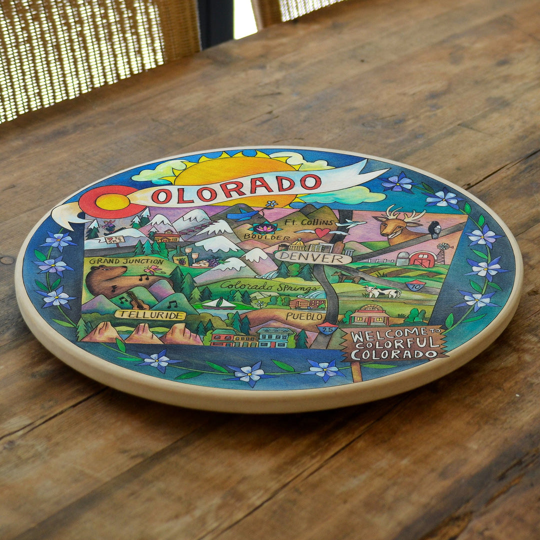 Sincerely Sticks Lazy Susans Colorado 18" Lazy Susan
