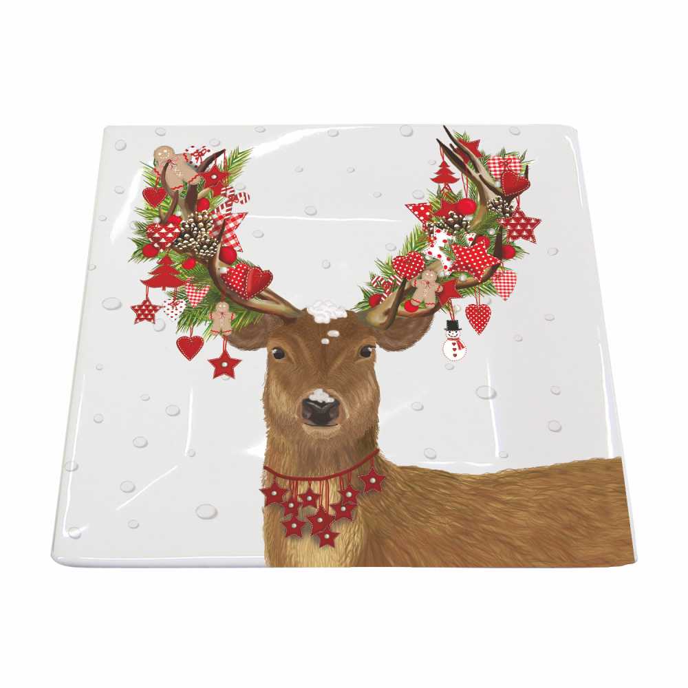 Paperproducts Design Porcelain Plates Conrad Square Porcelain Plate