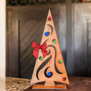 Prairie Dance Proudly Handmade in South Dakota, USA Contemporary Swishes and Dots Tree