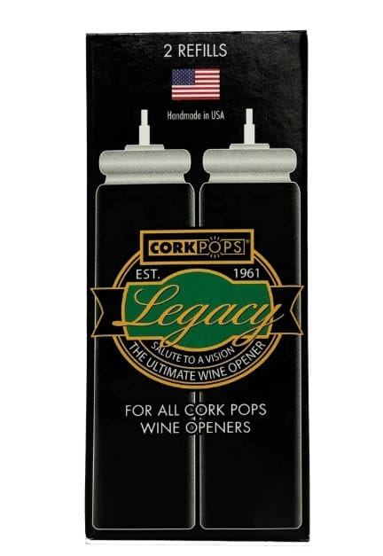 Cork Pops Wine Accessories Cork Pops CO? Refill Cartridges | 2-Pack | Cork Pops