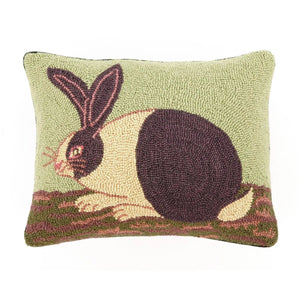 Peking Handicraft Home Accents Cozy Bunny Hook Pillow