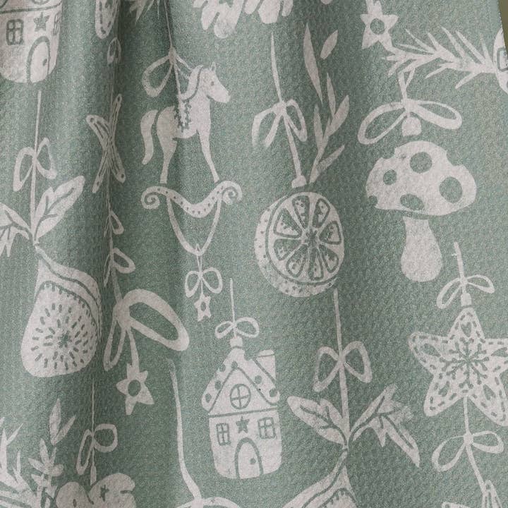 Geometry Tea Towel Cozy Ornaments Tea Towel