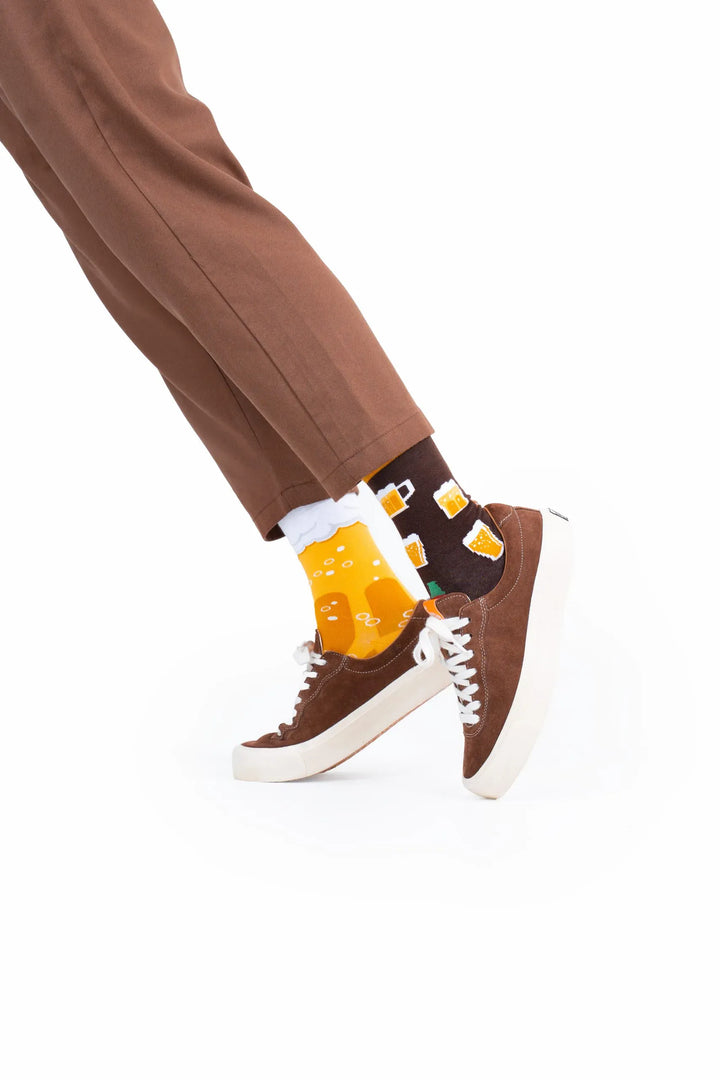 Many Mornings Socks Craft Beer Novelty Socks