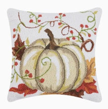 Load image into Gallery viewer, Peking Handicraft Pillow Cream Harvest Pumpkin Pillow
