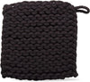 Tag True Living Home Decor - Linens Crochet Trivet Black