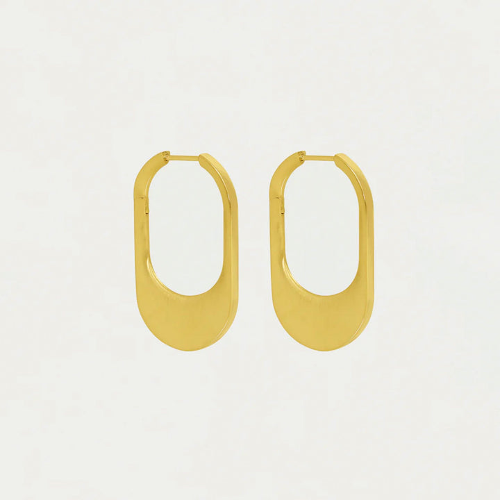 Dean Davidson Jewelry Gold Crosby Hinged Hoop Earrings