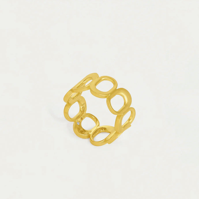 Dean Davidson Jewelry Gold Crosby Linked Ring