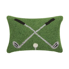 Load image into Gallery viewer, Peking Handicraft Home Decor - Home Accent Cross Golf Clubs Pillow
