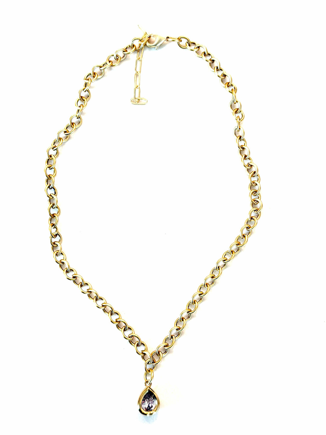 CV Designs Jewelry - Necklaces Crystal Pear Drop Necklace