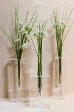 Load image into Gallery viewer, Tizo Design Home Decor - Home Accent Crystal Rectangular Bud Vase Short
