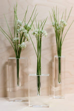 Load image into Gallery viewer, Tizo Design Home Decor - Home Accent Crystal Rectangular Bud Vase Tall
