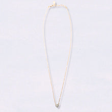 Load image into Gallery viewer, j and i jewelry Jewelry - Necklaces Dainty Silver + Gold Heart Necklace
