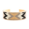 Etkie Jewelry - Bracelets Dawn Glass Cuff Large