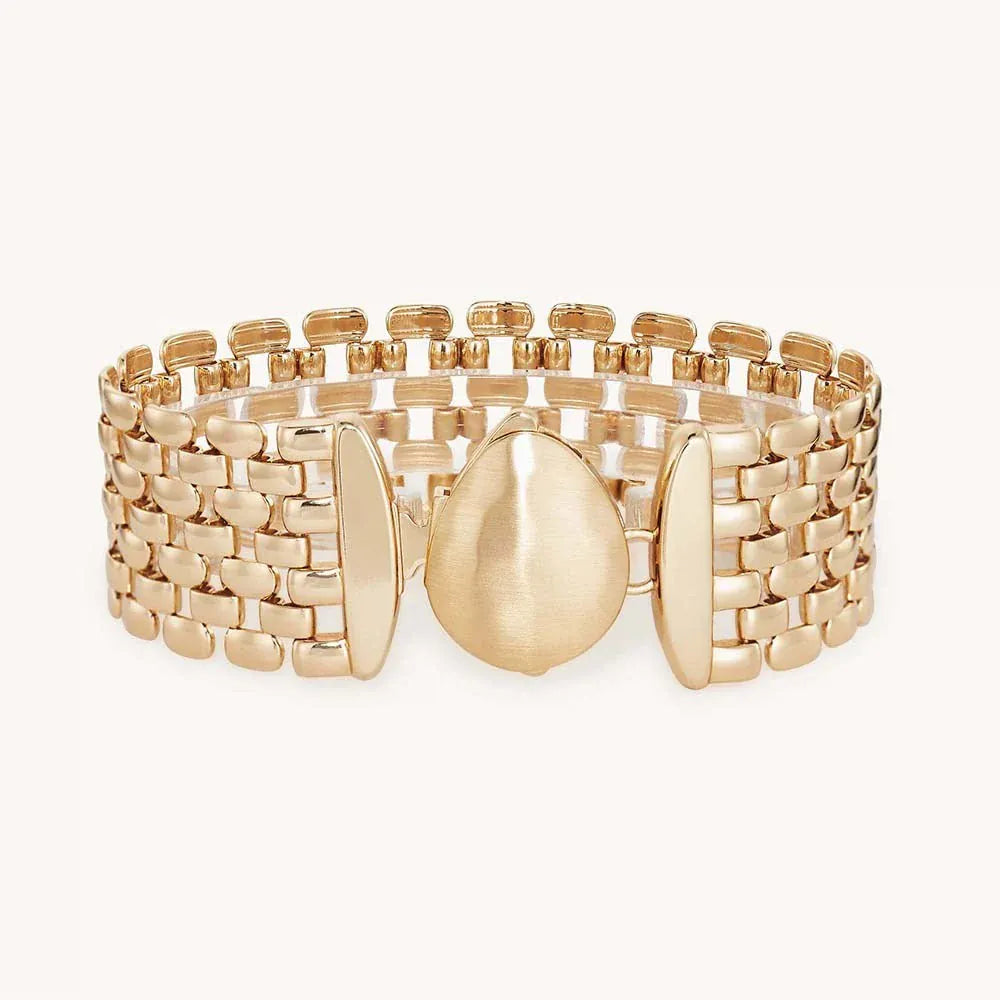 Dean Davidson Serra Chain Bracelet in brushed gold