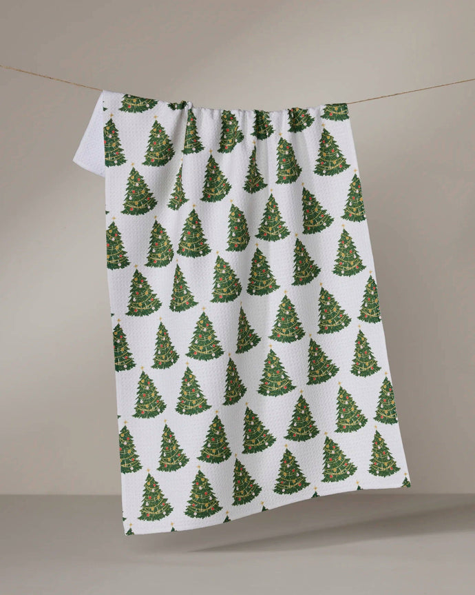 Geometry Decked Out Tea Towel