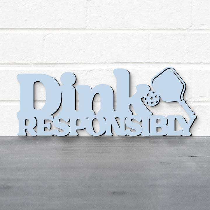 Spunky Fluff Proudly handmade in South Dakota, USA Dink Responsibly Pickleball Wall Art
