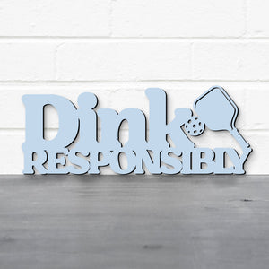 Spunky Fluff Proudly handmade in South Dakota, USA Dink Responsibly Pickleball Wall Art