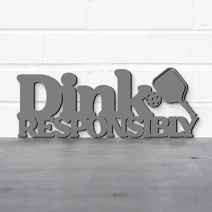 Spunky Fluff Proudly handmade in South Dakota, USA Dink Responsibly Pickleball Wall Art