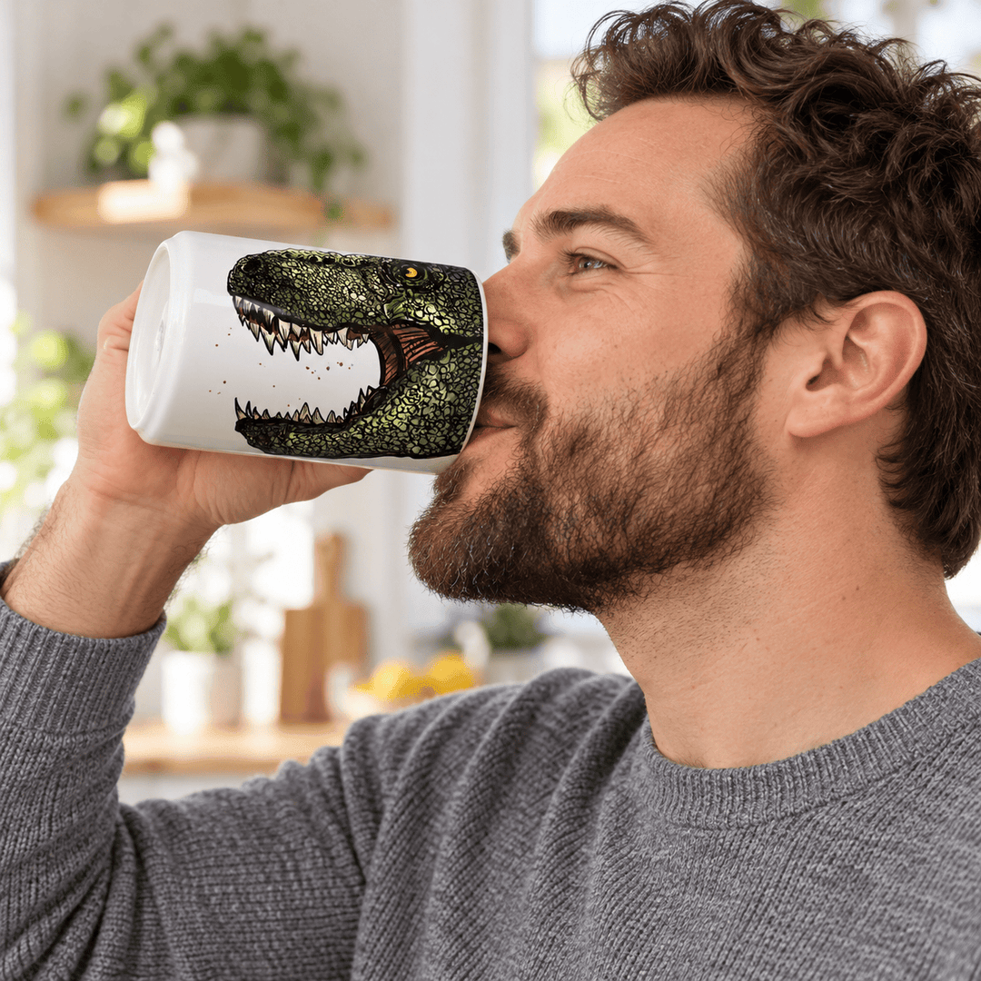 American Brand Studio Coffee Mug Dinosaur Snout Mug – 15 oz