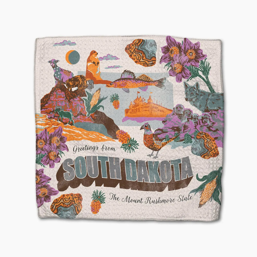 Geometry Other - Local Pride Dish Cloth Greetings from SD