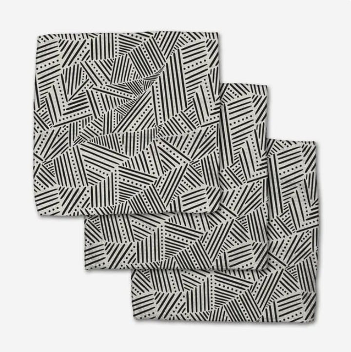 Geometry Other - Local Pride Dish Cloth Set - Rhythm Current Stripes (3-Pack)