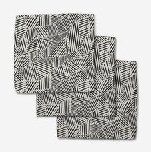 Load image into Gallery viewer, Geometry Other - Local Pride Dish Cloth Set - Rhythm Current Stripes (3-Pack)
