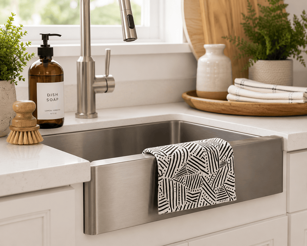 Geometry Other - Local Pride Dish Cloth Set - Rhythm Current Stripes (3-Pack)
